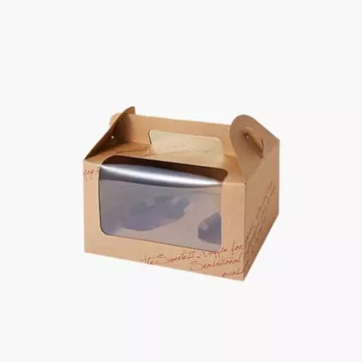 [50%할인] 머핀창박스2구 - 크라프트 레터링 (1개)