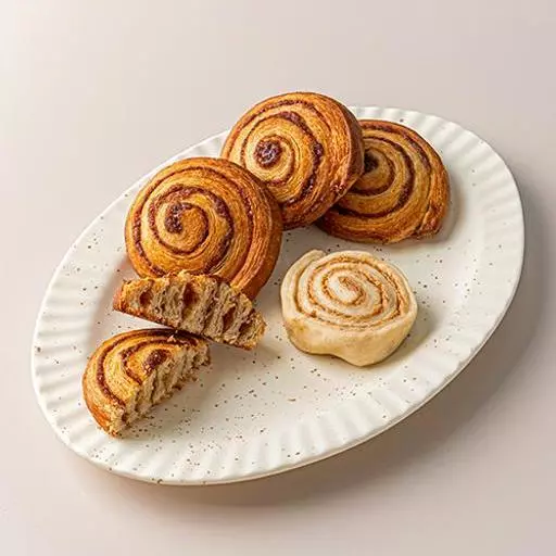 냉동생지 - 미니 시나몬 스월