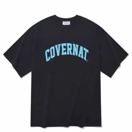 아치 로고 티셔츠 블랙