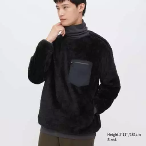 플러피얀후리스풀오버(긴팔)