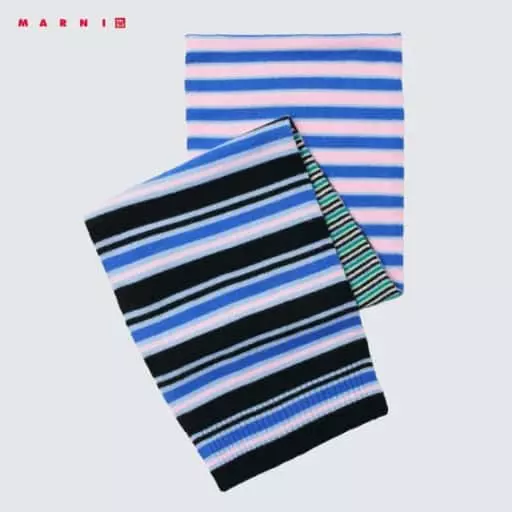 캐시미어스트라이프스카프 UNIQLO and MARNI
