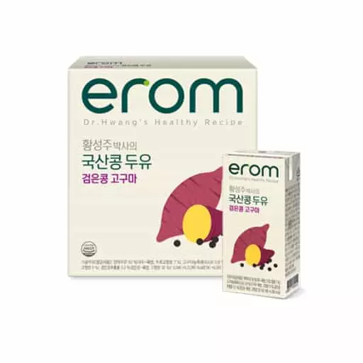 이롬 황성주박사의 국산콩두유 고구마두유 190ml (16/32/48/64팩)