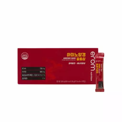 이롬 뉴트리션 아미노양갱 꿀홍삼 40g 15포(5포X3case)