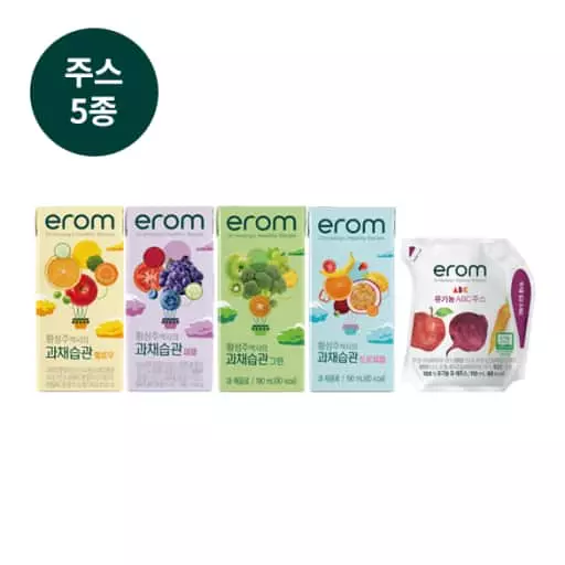 [정기배송] 황성주 박사의 주스·음료 5종