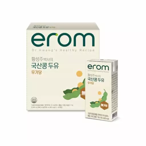 이롬 황성주박사의 국산콩두유 무가당두유 190ml (16/32/48/64팩)