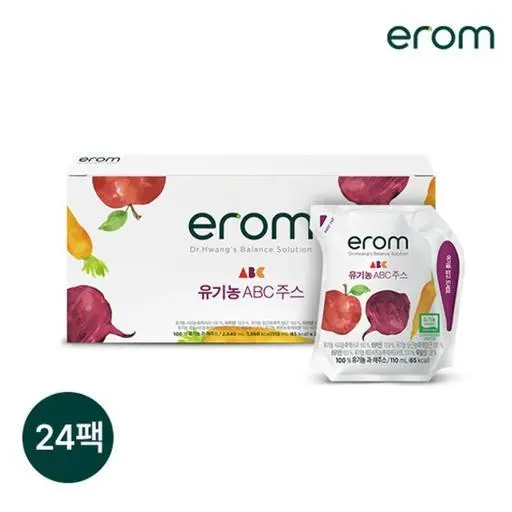 이롬 황성주박사의 유기농abc주스 110ml 24팩