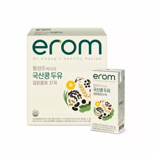 이롬 황성주박사의 국산콩두유 검은콩17곡두유 190ml (16/32/48/64팩)