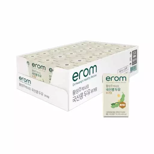 이롬 황성주박사의 국산콩두유 무가당두유 140ml (24/48/72팩)