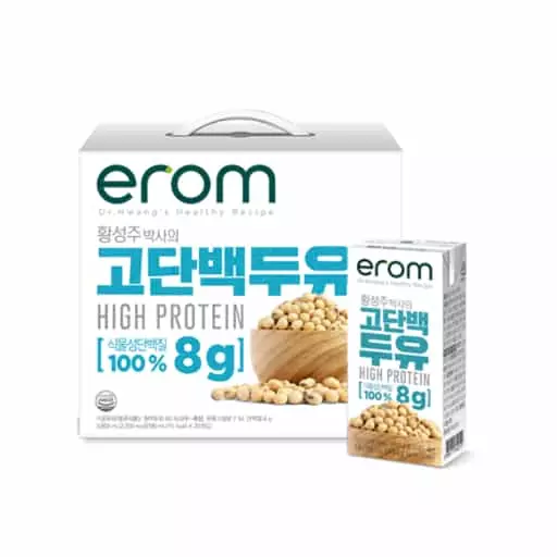 이롬 황성주박사의 국산콩두유 고단백두유 190ml (20/40/60팩)