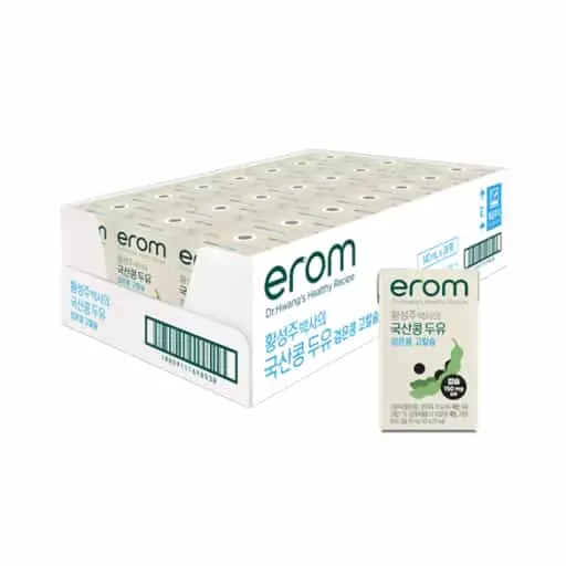 이롬 황성주박사의 국산콩두유 검은콩고칼슘 140ml (24/48/72팩)