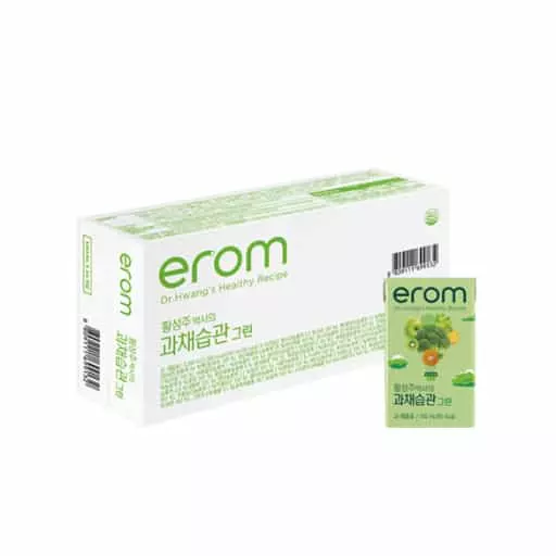 이롬 황성주박사의 과채습관 그린 140ml (24/48/72팩)