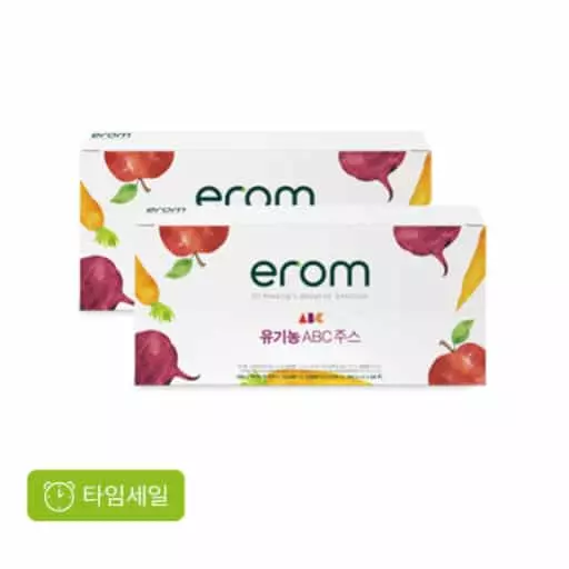 [타임특가]황성주박사의 유기농 abc주스 110ml 48입