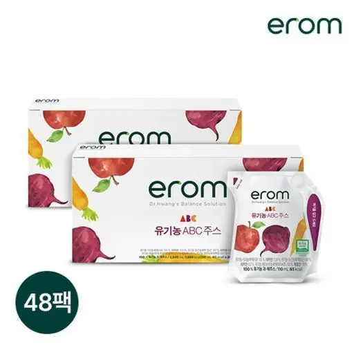 [타임특가]이롬 유기농ABC주스 110ml 48팩