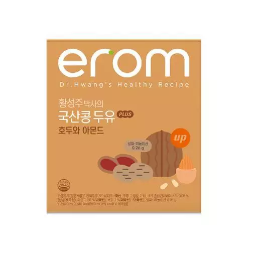 이롬 황성주박사의 국산콩두유 PLUS 호두와아몬드 190ml (16/32/48/64팩)