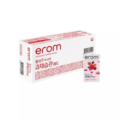 이롬 황성주박사의 과채습관 레드 140ml (24/48/72팩)