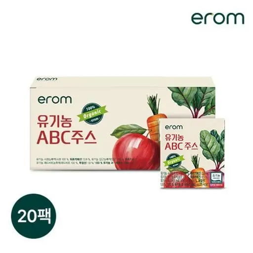 이롬 유기농ABC주스 140ml 20팩
