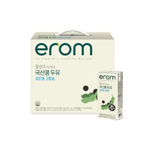 [멤버스 전용딜] 황성주 박사의 국산콩두유 검은콩고칼슘 190ml 20팩