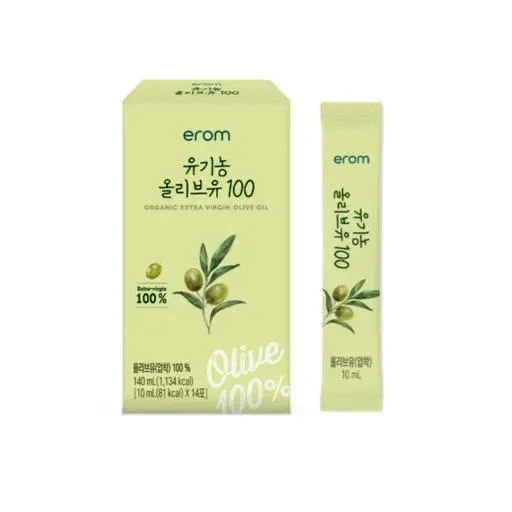 이롬 유기농 올리브유 100 10mL(14/28/42포)