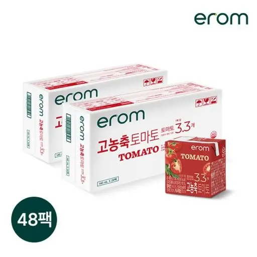 이롬 고농축 토마토 140ml 48팩