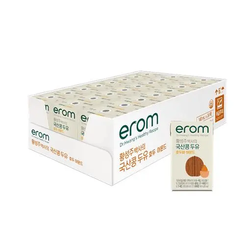 [알뜰특가] 호두아몬드두유 140ml 24팩 2026-10-22  [ 원산지 : 상세설명에 표시 ]