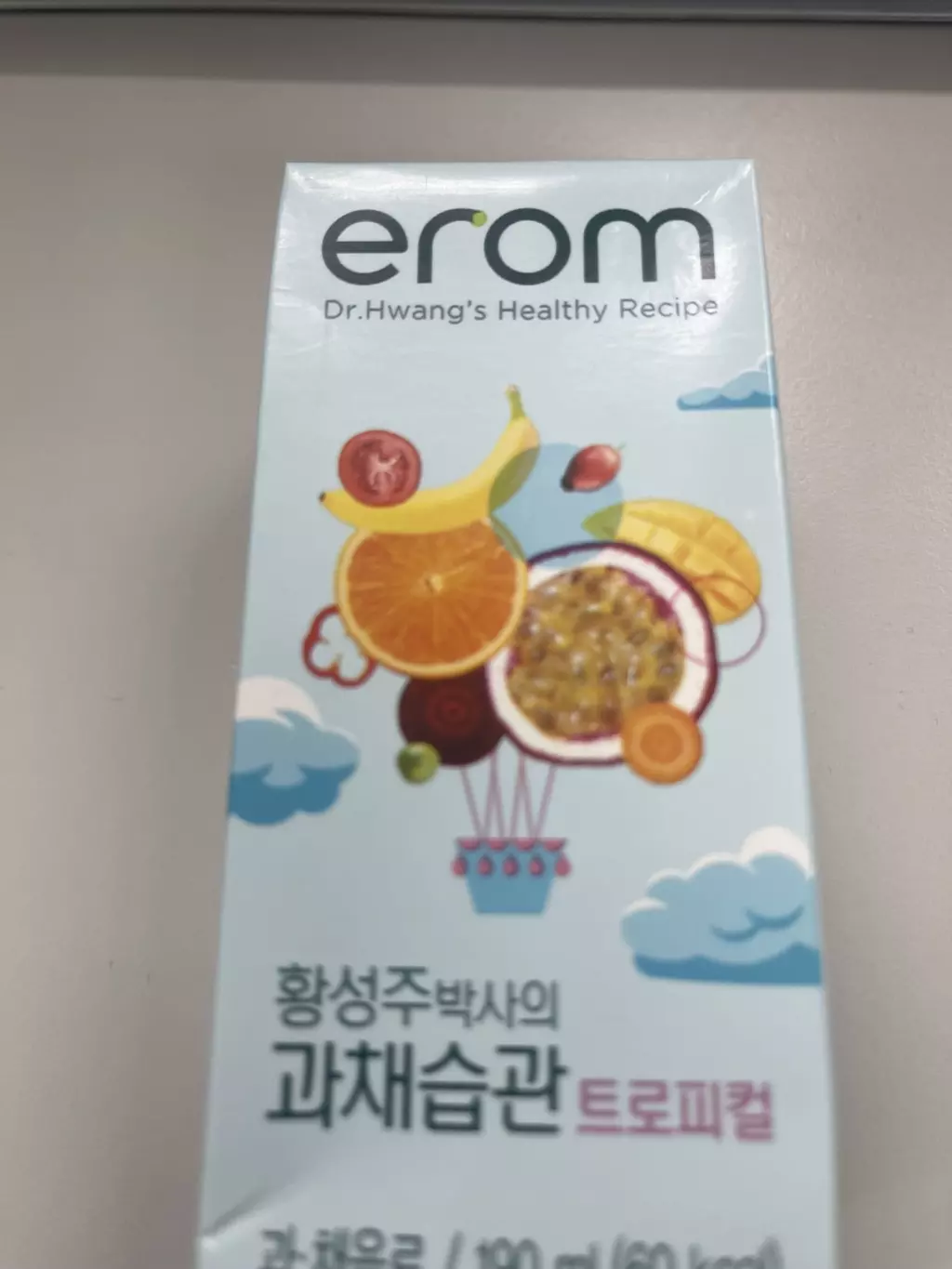 다른 과채습관에 비해 덜달고 상큼하니 맛나서 구매했어요~ 괘채습관중에 구매 해야겠다