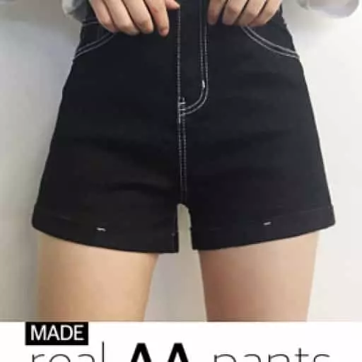 천국바지(ver.AA숏팬츠)#미친스판#하이웨스트#롤업