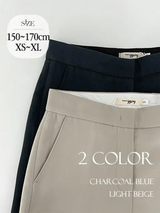 [오늘출발][봄맞이 할인중][일자슬랙스 클린 탄탄 슬랙스ver.스탠다드핏 (하객룩,일자바지,스트레이트,슬랙스팬츠,간절기,하객룩,출근룩,키작녀)