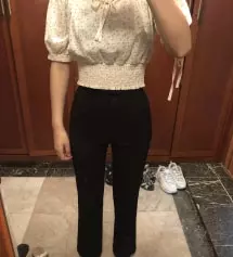 제가 부츠컷 슬랙스 사려고 여기저기 많이 돌아다니면서 입어봤는데 마음에 드는 게 없