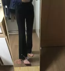 사이즈 이렇게 잘 맞는 바지는 처음 입어봐요ㅠ xs 신의한수..