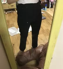 진짜 예뻐요,, 슬랙스 집에 지이이인짜 많은데 이건 손꼽힐정도로 핏이 예뻐요 ㅜㅠ 바