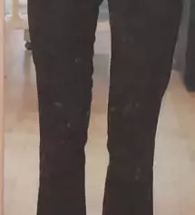 바지 정말 편하네요!허리는 처음 입었을때 조금 작아서 힘들었는데 오늘 다시 입어보니