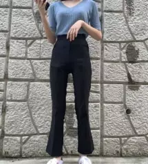 딱 보자마자 제가 생각만 하던 핏이랑 너무 비슷해서 깜짝 놀랐었어요 ㅋㅋㅋㅋ 실제 입