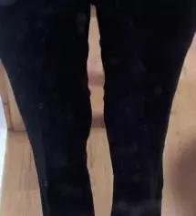 처음에 살 때 리뷰만 보고 구매한 거라 기장이 너무 길고 크지 않을까 걱정했는데 배송