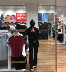 길이가 긴 바지를 기대했는데 다행히 정말 마음에 들어요 조금 더 길면 너무 길어서 끌