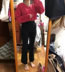 너무 예뻐요! 161 기준 길이도 딱 좋고 제가 말랐는데 엉덩이쪽에 살이 많아서 엉덩이에