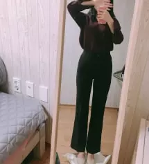 키에 비해서 긴다리도 아니고, 스스로 제 몸이 바지랑 안어울린다고 생각하는 사람인데