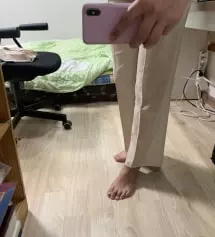 키가 171인데다가 다리가 긴편입니다ㅠ 
