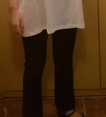 제가 작은키인데도 불구하고 기장도 잘 맞고 스판 때문에 잘 늘어나서 크게 불편하지도