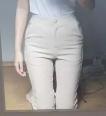 제가 골반은 보통인데 엉덩이가 좀 큰편이라 허리에 맞추면 엉덩이 안들어가는 바지가 