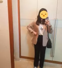 일단 재질이 딱 지금 입기 좋고, 보풀도 잘 안일어날 것 같아요!
