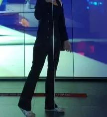 허리가 긴편이라 하이웨스트 선호하는데 제 허리까지 오는 긴~ 하이웨스트라 좋고 또 긴