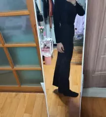 진짜 온라인으로 슬랙스 처음 사봤는데 성공했어요ㅠ
