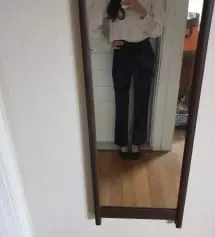 사이즈가 맞고 핏도 예쁜 바지 찾기가 너무 어려웠는데 후기도 좋고 가격도 저렴하길래