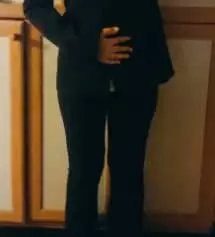 제 몸은 생각안하구 모델 핏 보다가 제 다리 보니까 현타 오긴했지만 바지 자체는 너무