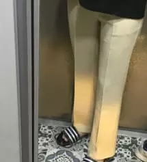 블랙 색상 사고 너무 만족해서 베이지로 다시 구매했어요 너무 만족합니다 팬티라인이 