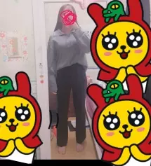 와 여기서 일자로 m샀는데 허리가 너무 크더라구요....그래서 이 디자인은 s샀는데 와 