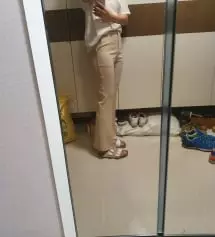 오..여기가 평 좋길래 저도 한번 주문해봤어요! 허벅지는좀 있거 허리는 없는편이라 잘