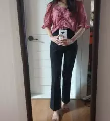 기장 155cm로 구매했었는데 너무 예쁘고 잘맞아서 언니도 같이 입으려고 오리지널로 또