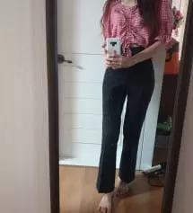 기장 155cm로 구매했었는데 너무 예쁘고 잘맞아서 언니도 같이 입으려고 오리지널로 또