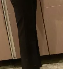 생각보다 엄청 나팔은 아니고 일자핏이랑 비슷해요! 이 가격에 정말 좋습니다!